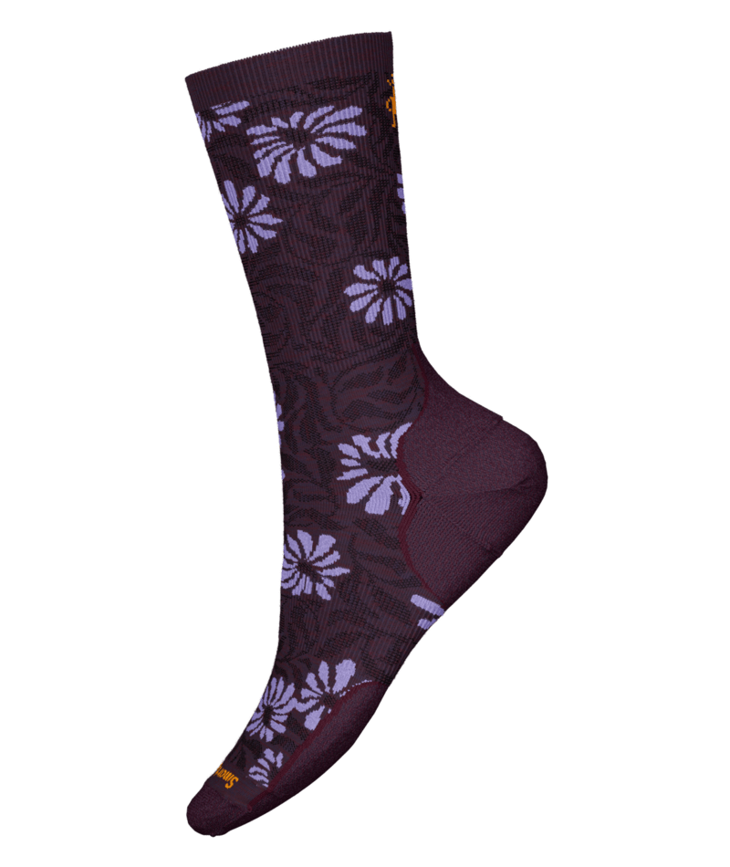 Purple iris Everyday Floral Socks
