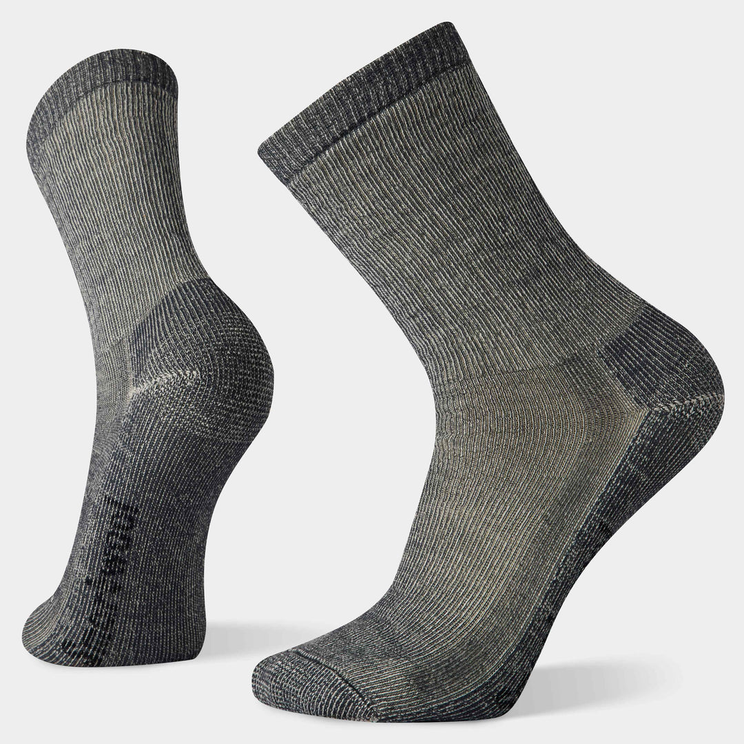 Smartwool Hike Classic Edition Full Cushion Crew Socks in Medium gray - right foot view