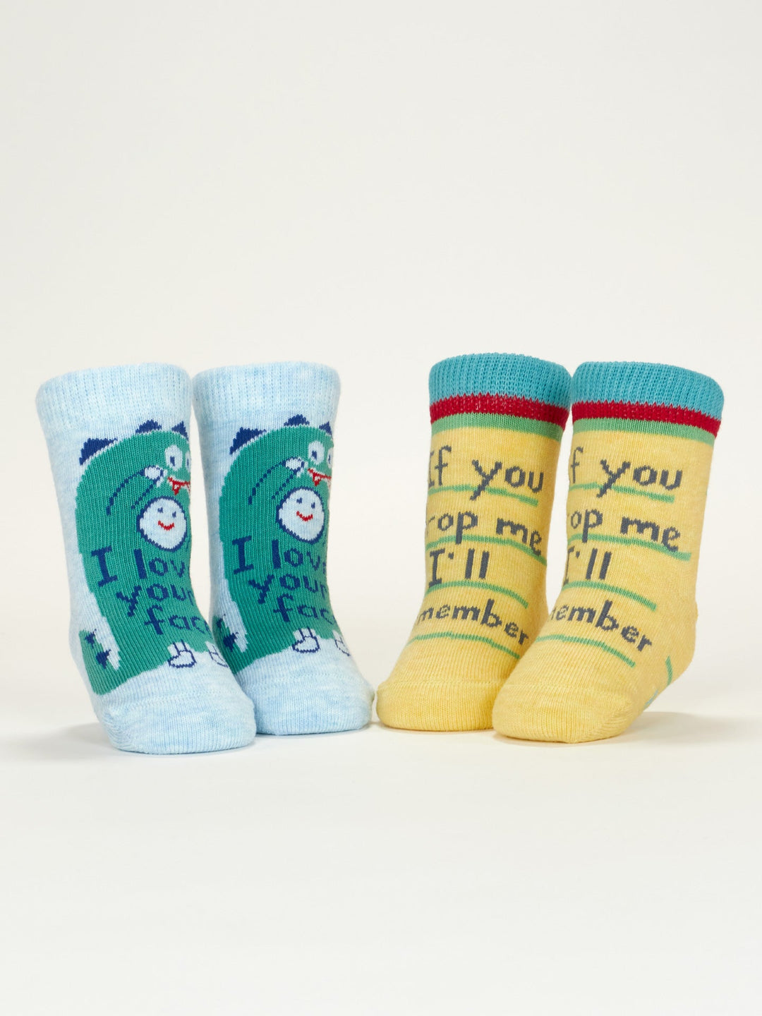 Two pairs of Blue Q&