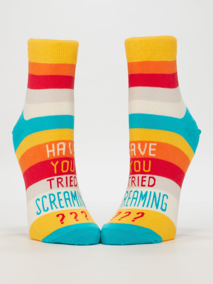Tried Screaming? Ankle Socks | Women&
