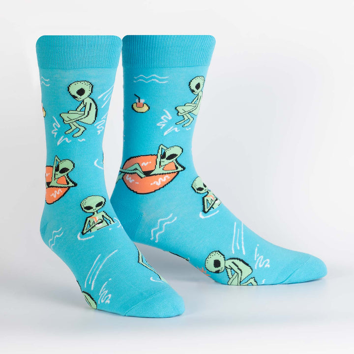 Unknown Floating Object Crew Socks | Mens