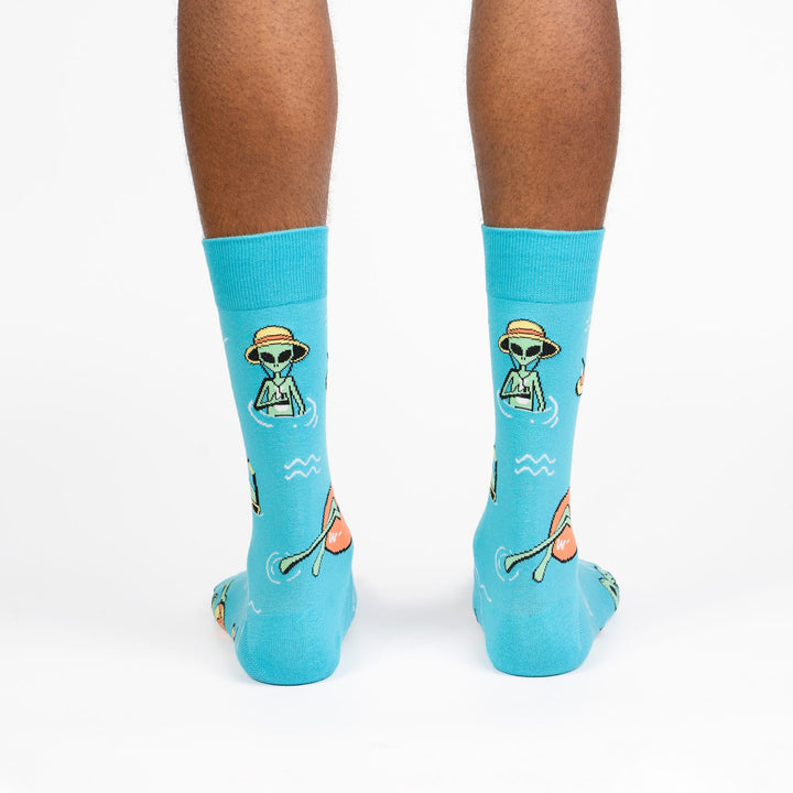 Unknown Floating Object Crew Socks | Mens