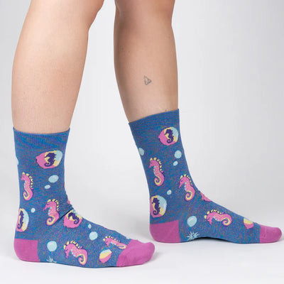 One Fine Sea Equine Crew Socks | Women's