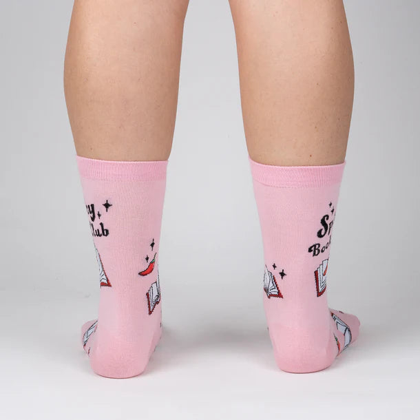 Spicy Book Club Crew Socks | Women's