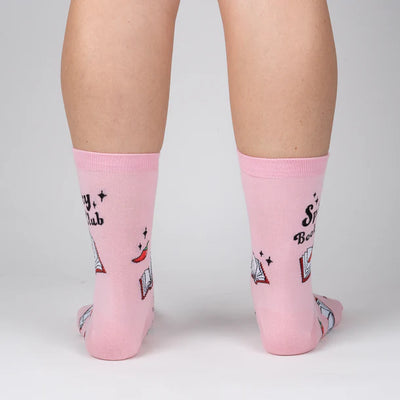 Spicy Book Club Crew Socks | Women's
