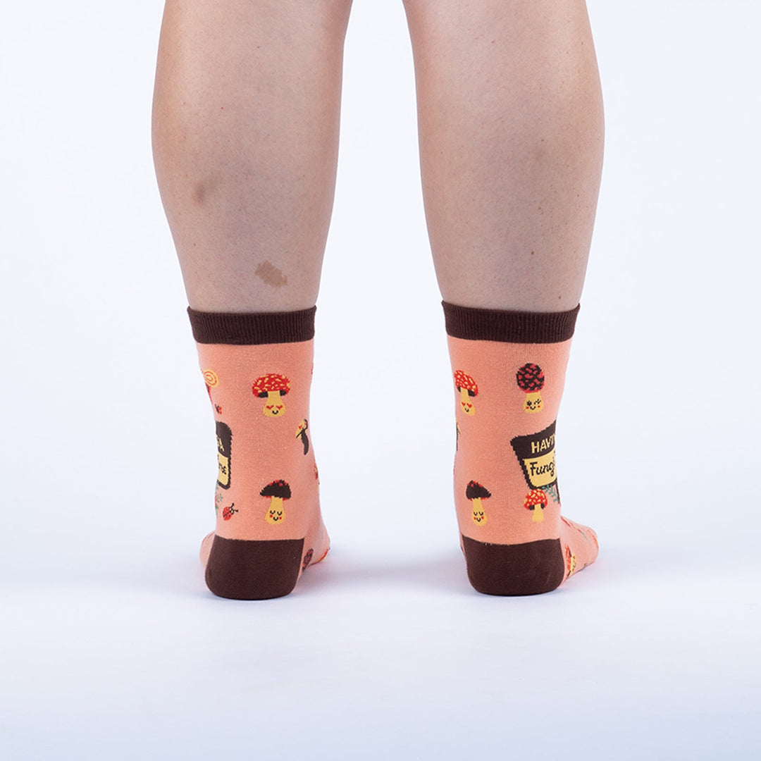Having a Fungi Time Crew Socks | Womens