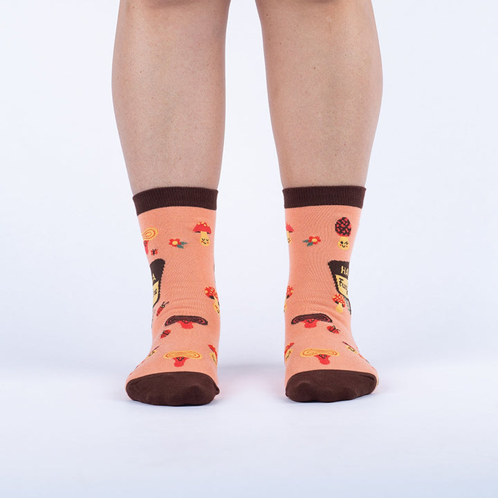 Having a Fungi Time Crew Socks | Womens