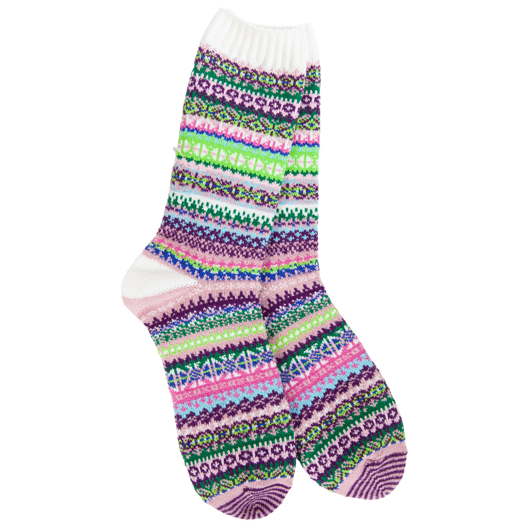 Botanical Weekend Nordic Crew Socks | Women&