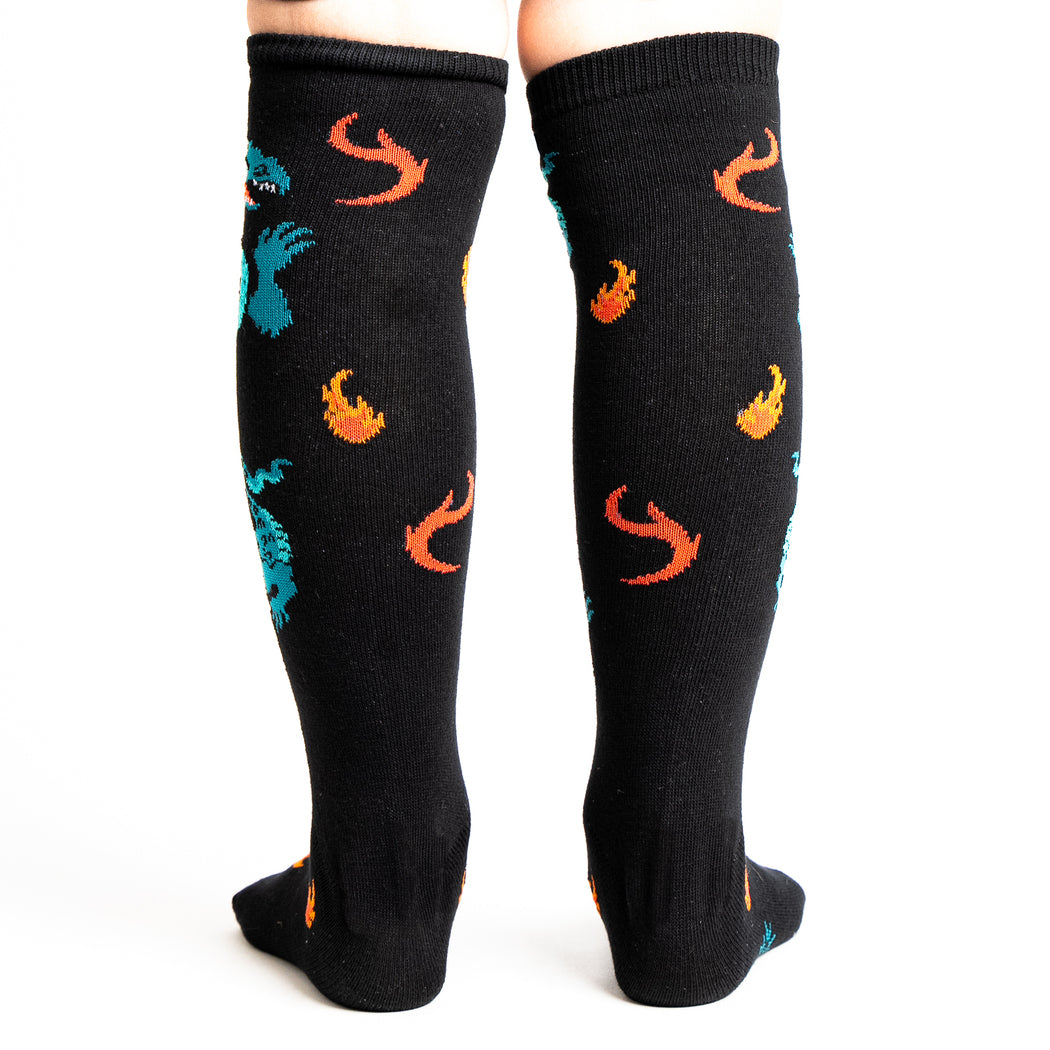 Junior You Are Fire Knee High Socks | Kids&