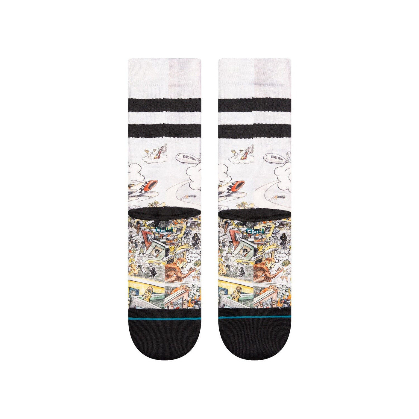 Basket Case Crew Socks | Men's - Knock Your Socks Off