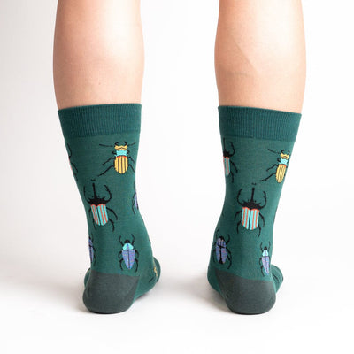 Beetle Mania Crew Socks | Men's - Knock Your Socks Off