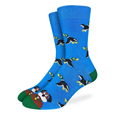 Big & Tall Hunting Ducks Crew Socks | Men's