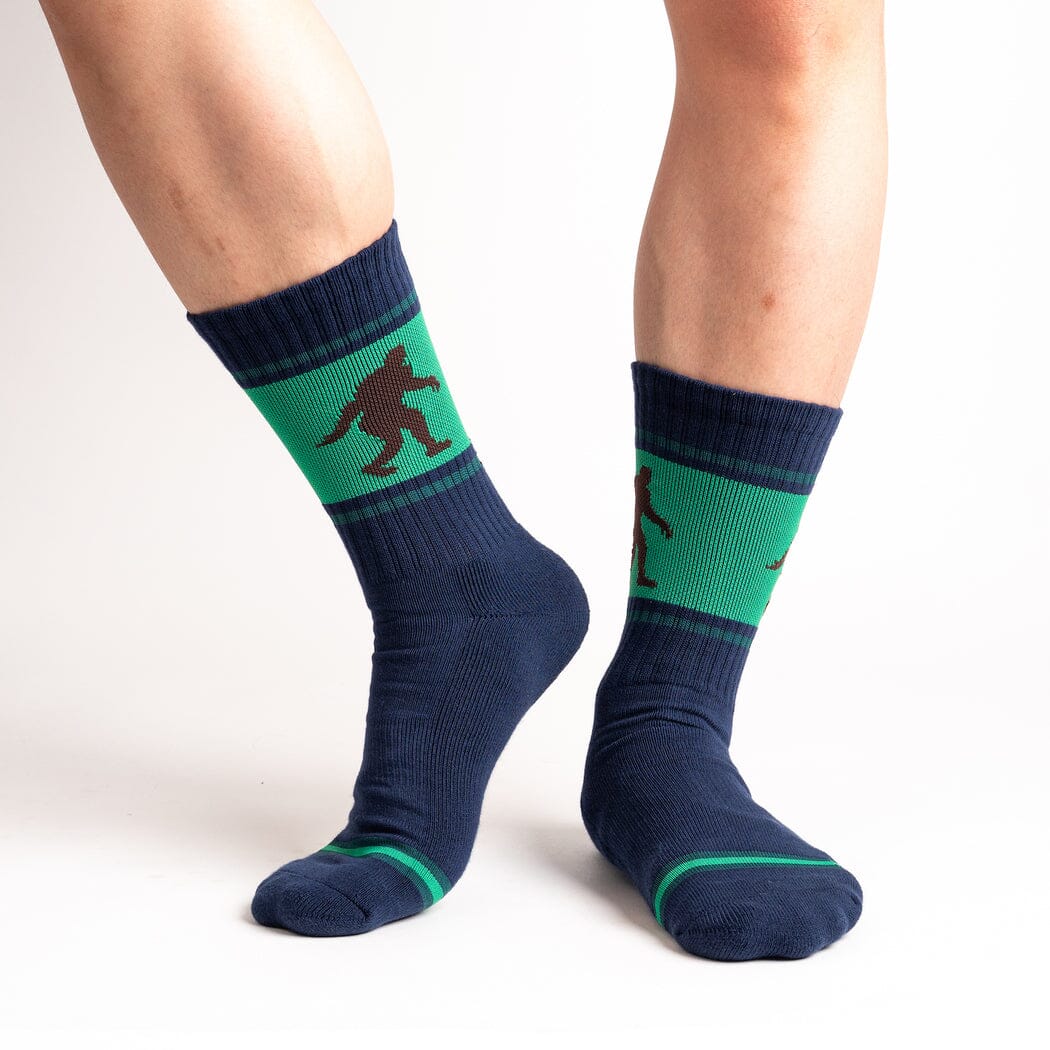 Bigfoot Athletic Crew Socks | Men's - Knock Your Socks Off