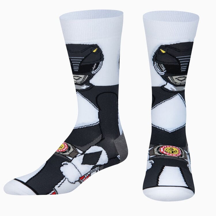 Black Ranger 360 Crew Socks | Men's - Knock Your Socks Off