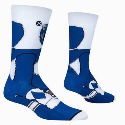 Blue Ranger 360 Crew Socks | Men's - Knock Your Socks Off