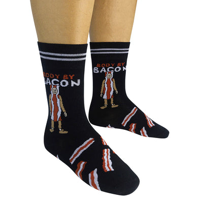 Body By Bacon Crew Socks | Unisex