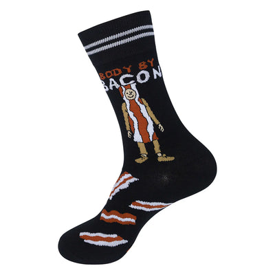 Body By Bacon Crew Socks | Unisex