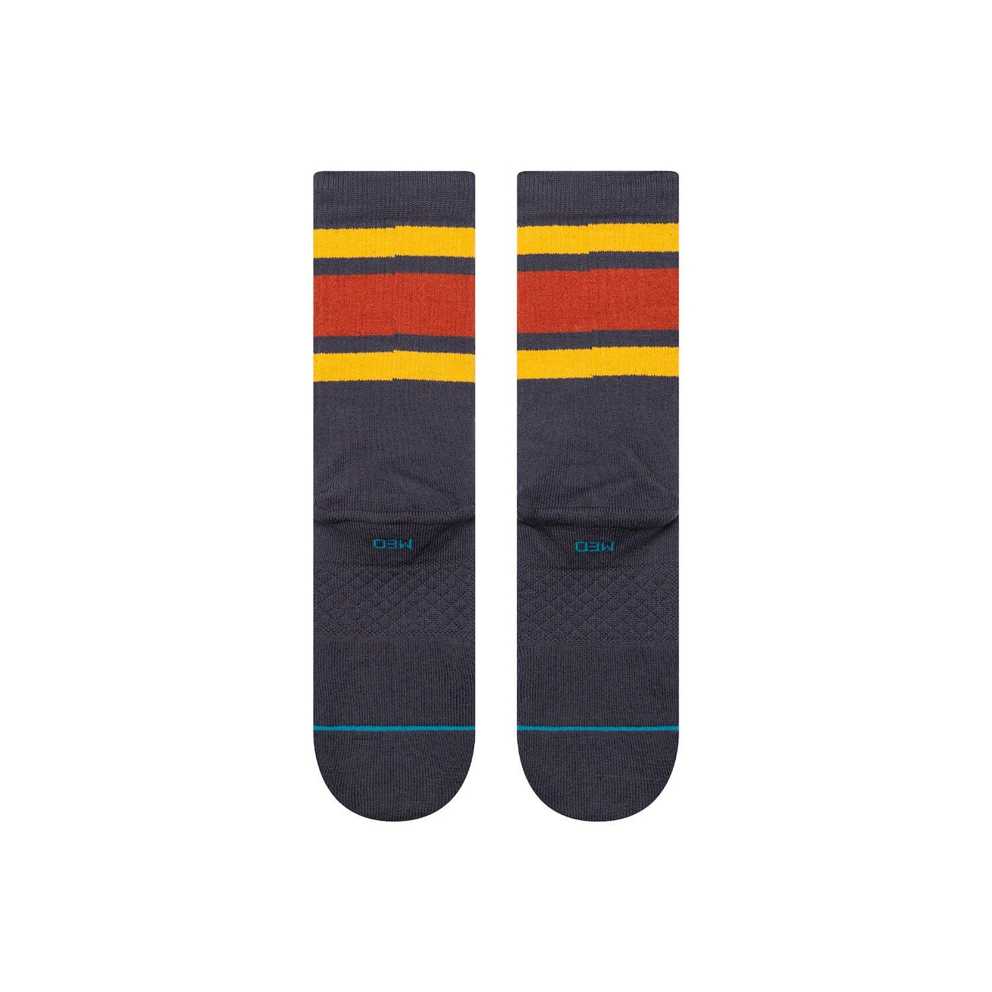 Boyd St Gold Crew Socks | Women's - Knock Your Socks Off
