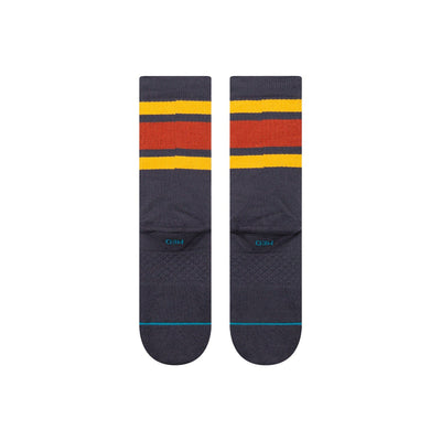 Boyd St Gold Crew Socks | Women's - Knock Your Socks Off