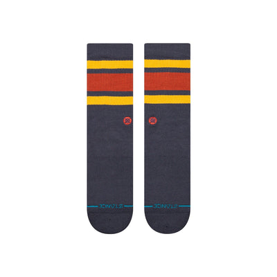Boyd St Gold Crew Socks | Women's - Knock Your Socks Off