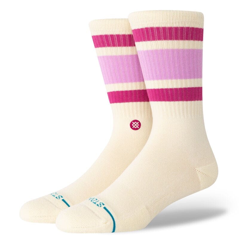 Boyd St Infiknit Mid Cushion Lavender Crew Socks | Women&
