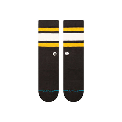 Boyd St Mustard Crew Socks | Women's - Knock Your Socks Off