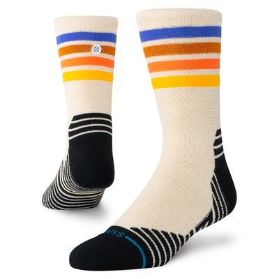 Bridgerton Canvas Mid Performance Wool Men's Crew Socks 