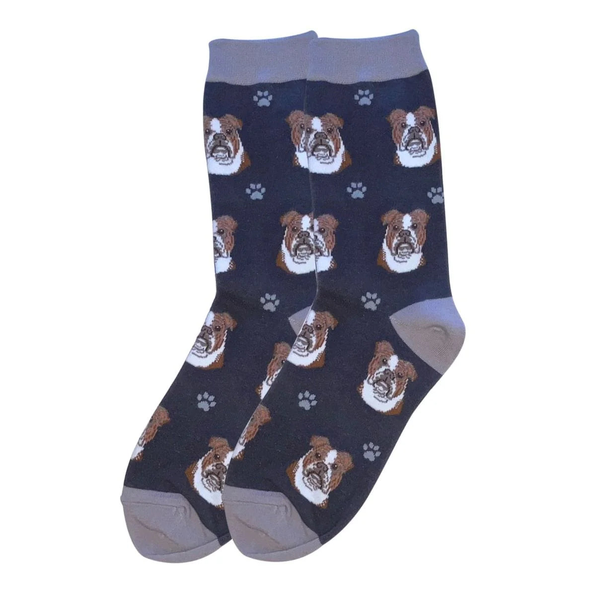 Bulldog Crew Socks | Unisex - Knock Your Socks Off