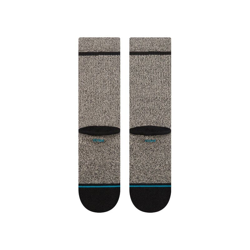 Butter Blend™ Richard Black Crew Socks | Men's - Knock Your Socks Off