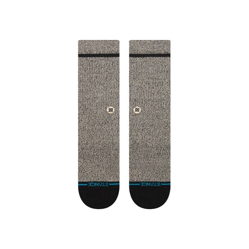Butter Blend™ Richard Black Crew Socks | Men's - Knock Your Socks Off
