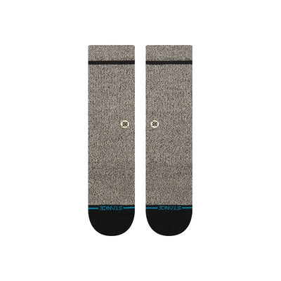 Butter Blend™ Richard Black Crew Socks | Men's - Knock Your Socks Off