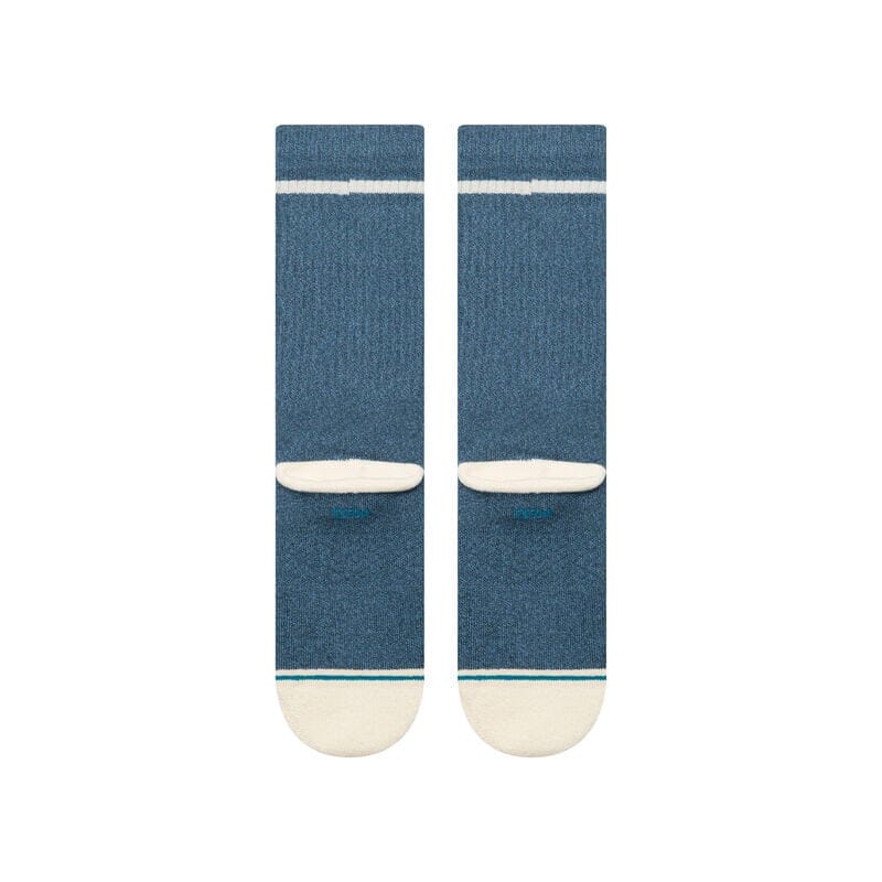 Butter Blend™ Richard Blue Crew Socks | Men's - Knock Your Socks Off