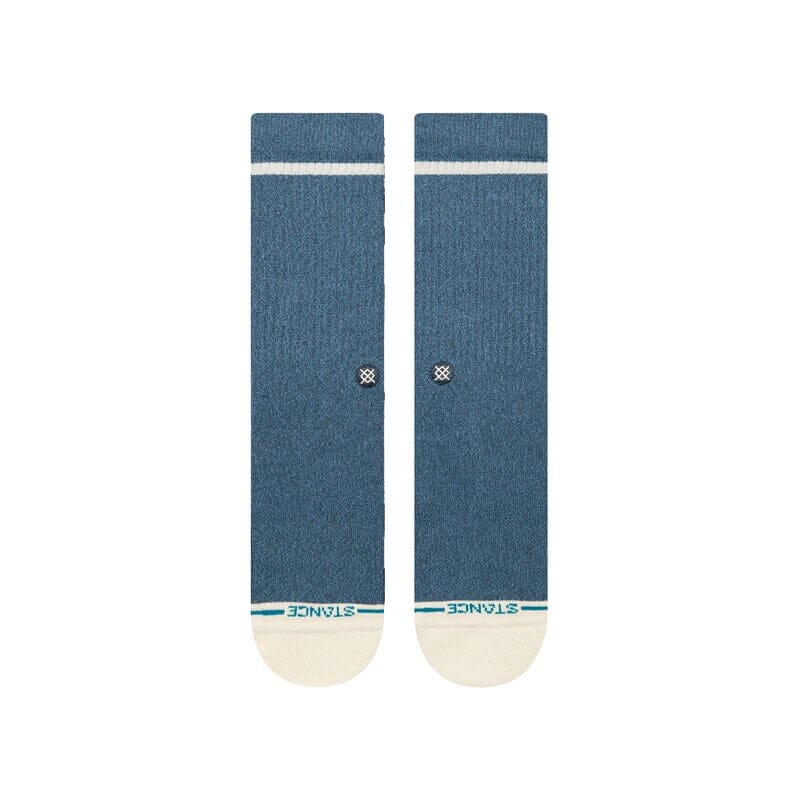 Butter Blend™ Richard Blue Crew Socks | Men's - Knock Your Socks Off