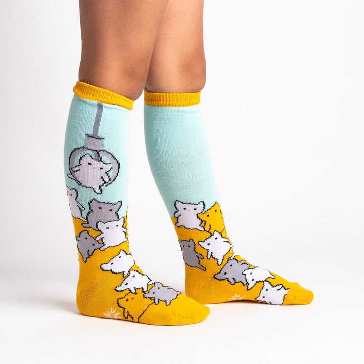 Cat Claw Youth Knee High Socks | Kids&