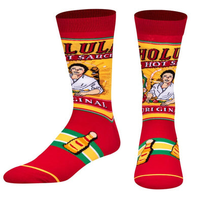 Cholula Label Crew Socks | Men's - Knock Your Socks Off