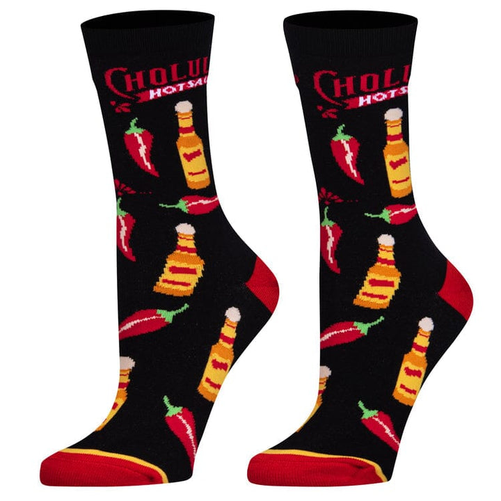 Cholula Too Spicy Crew Socks | Women&