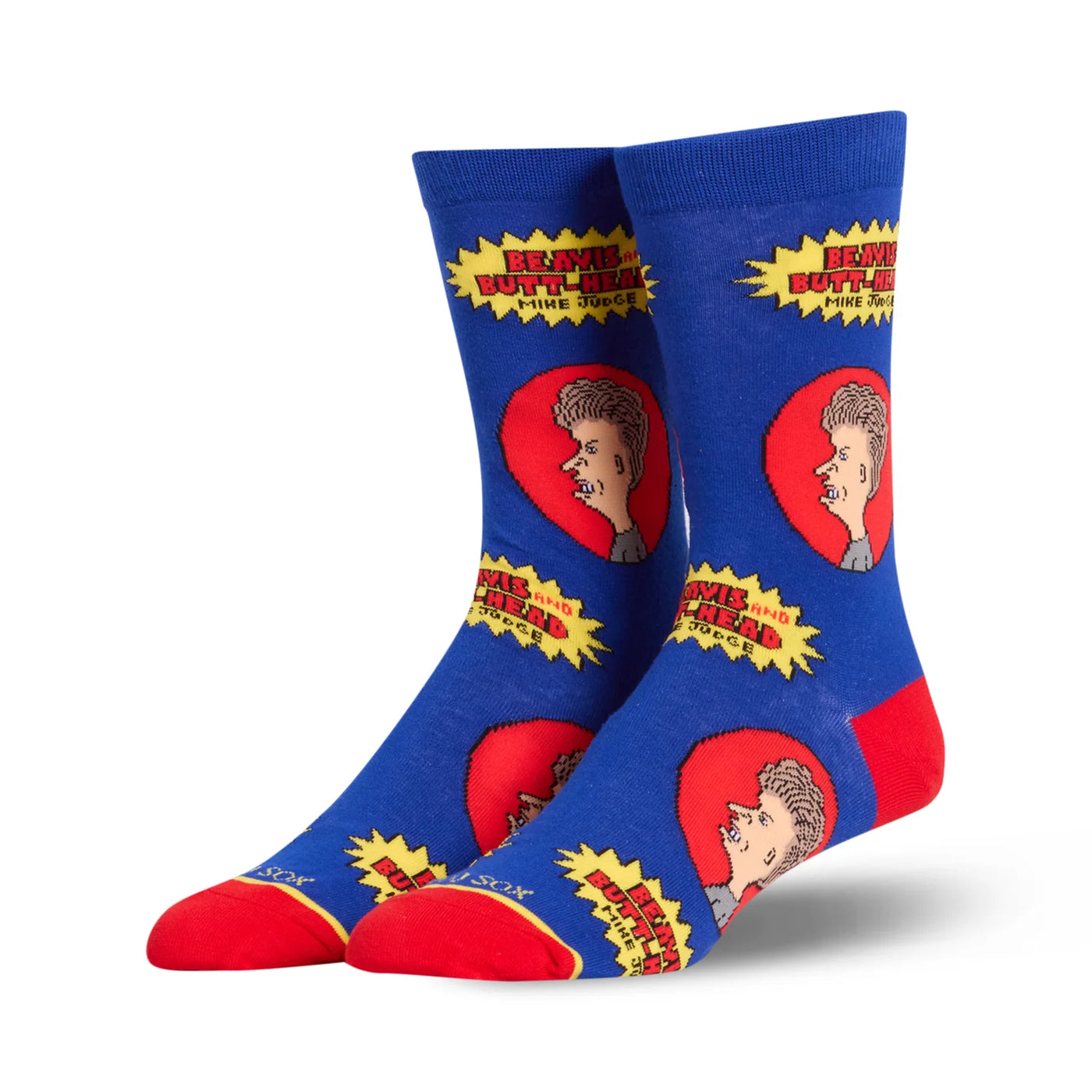Beavis & Butthead All Over Crew Socks