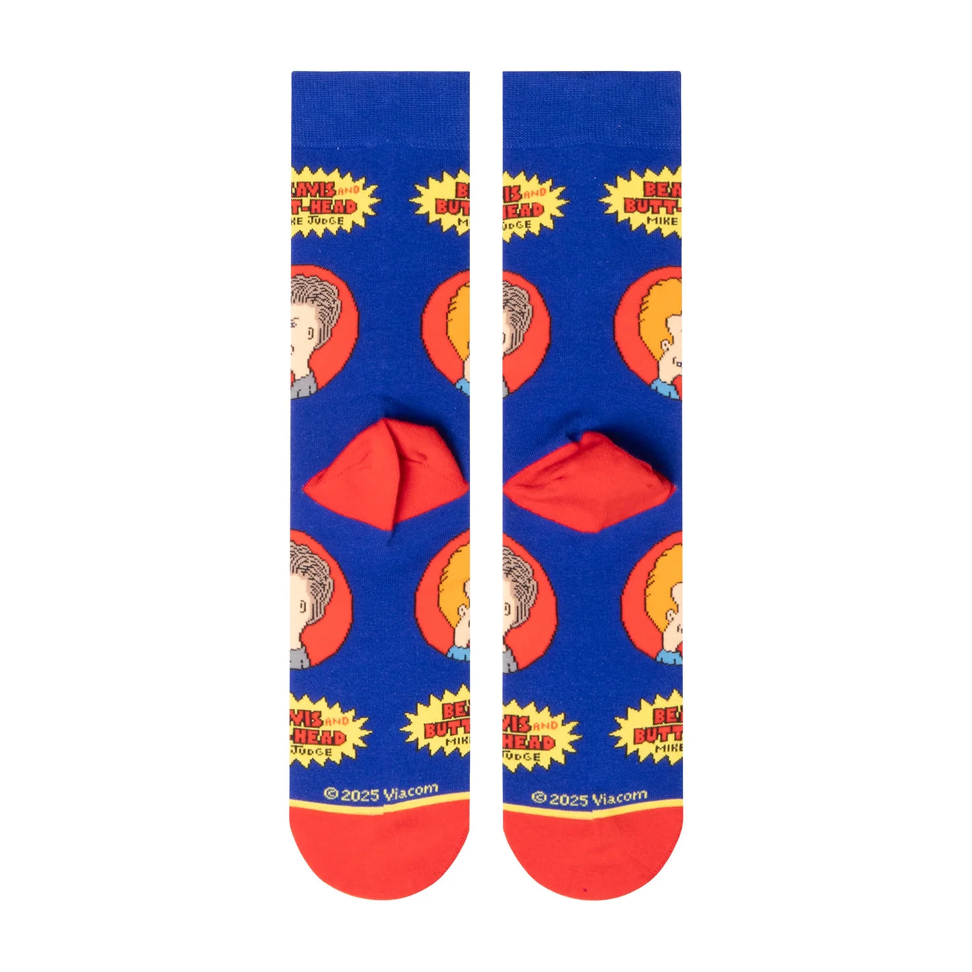 Beavis & Butthead All Over Crew Socks