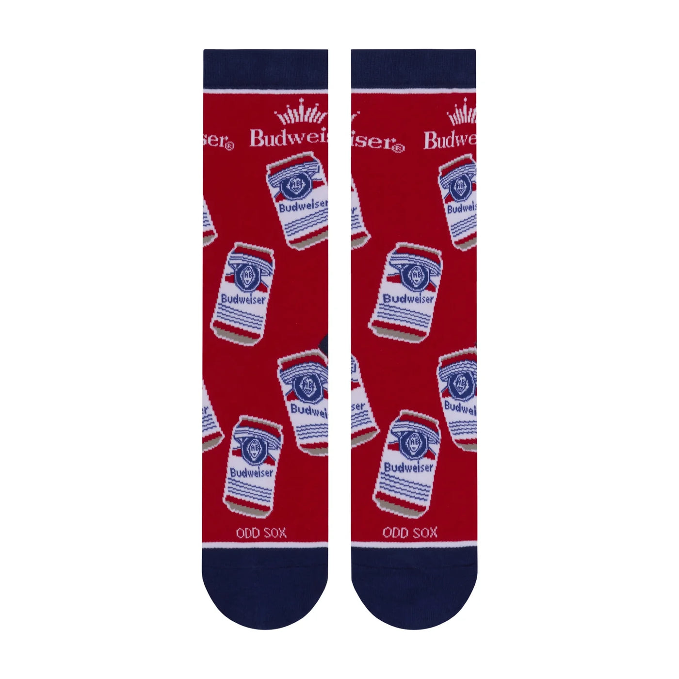 Budweiser Cans Crew Socks
