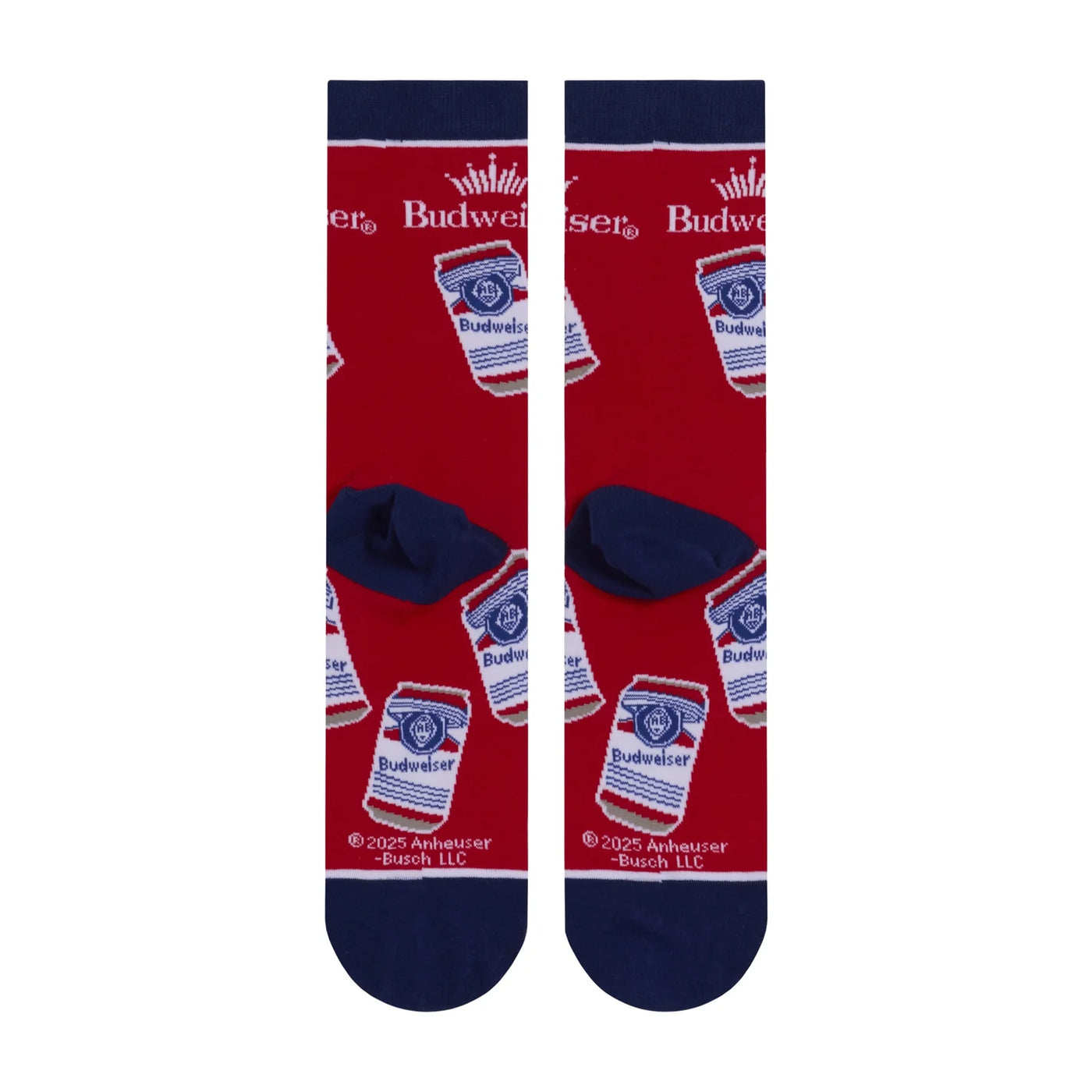 Budweiser Cans Crew Socks
