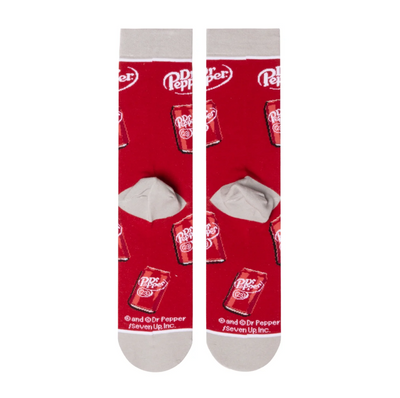 Dr. Pepper Cans Crew Socks