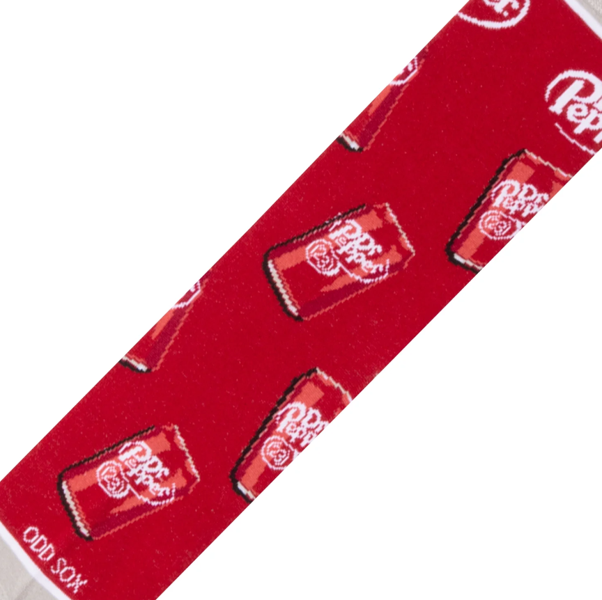 Dr. Pepper Cans Crew Socks
