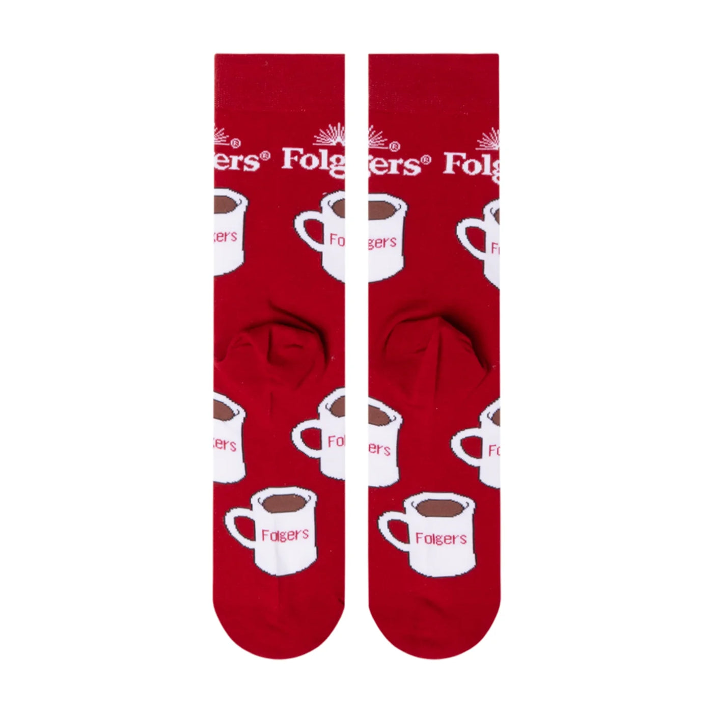 Folgers Mugs Crew Socks