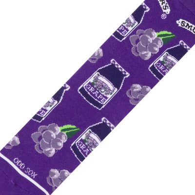 Smuckers Grape Jelly Crew Socks