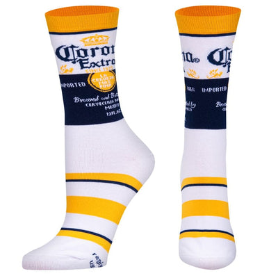 Corona Extra Time Crew Socks | Women's - Knock Your Socks Off