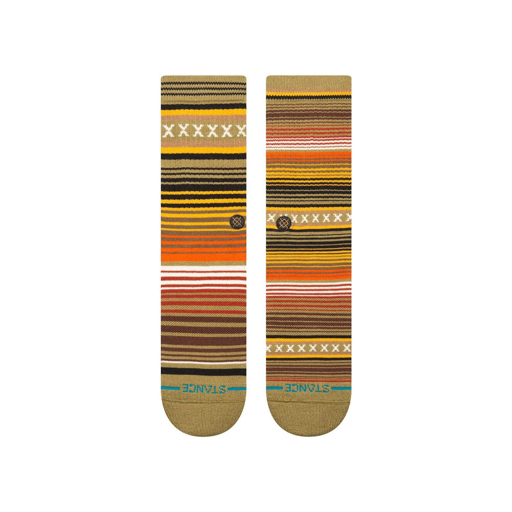 Curren St Chive Crew Socks | Men's - Knock Your Socks Off