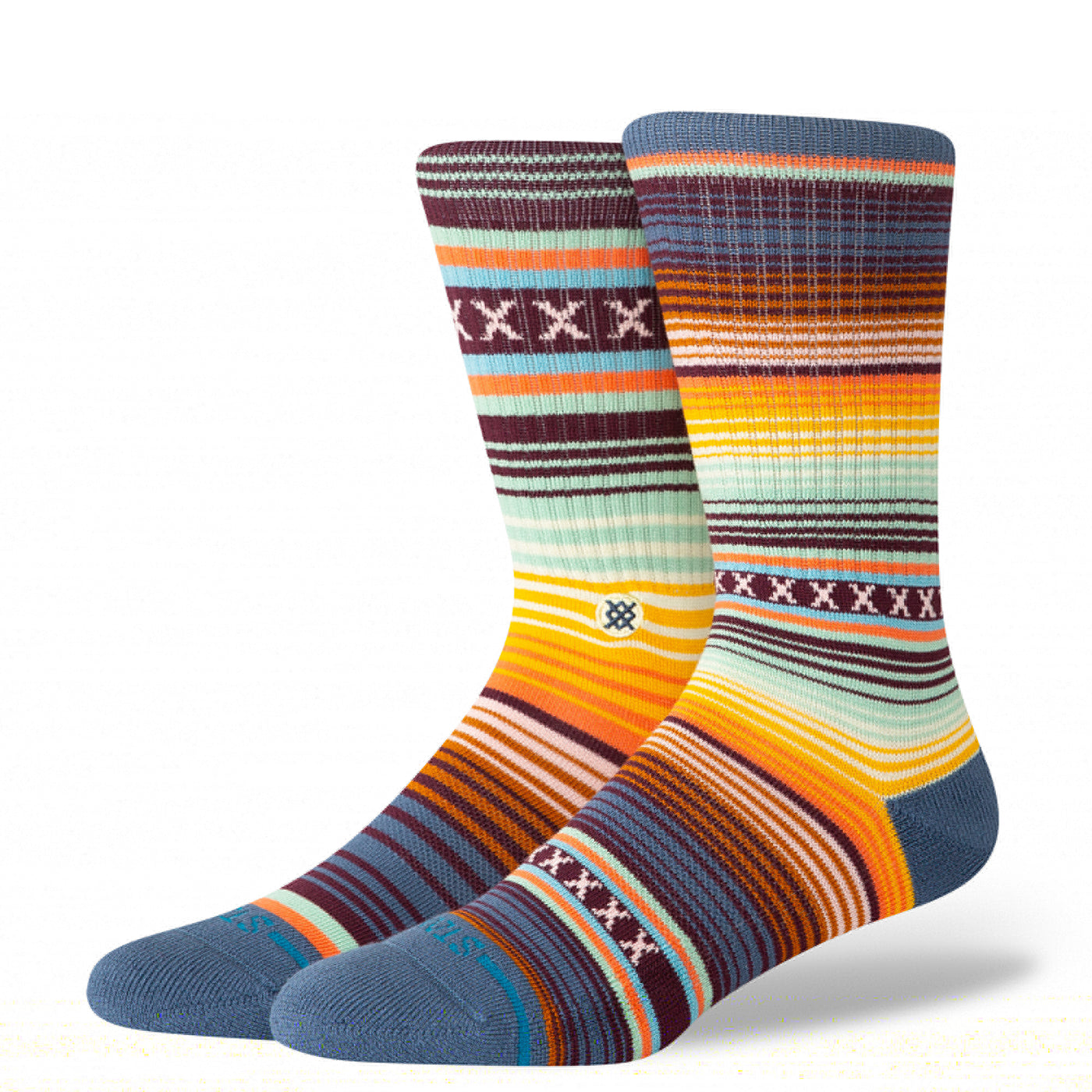 Curren St Seablue Women's Crew Socks