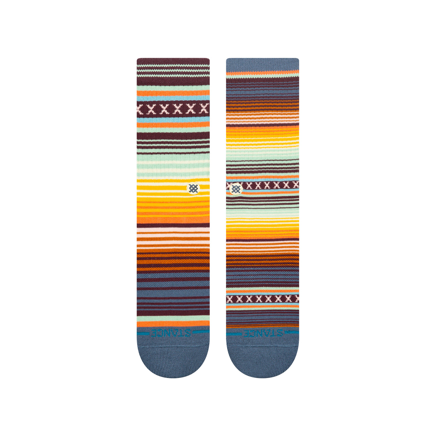 Curren St Seablue Women's Crew Socks