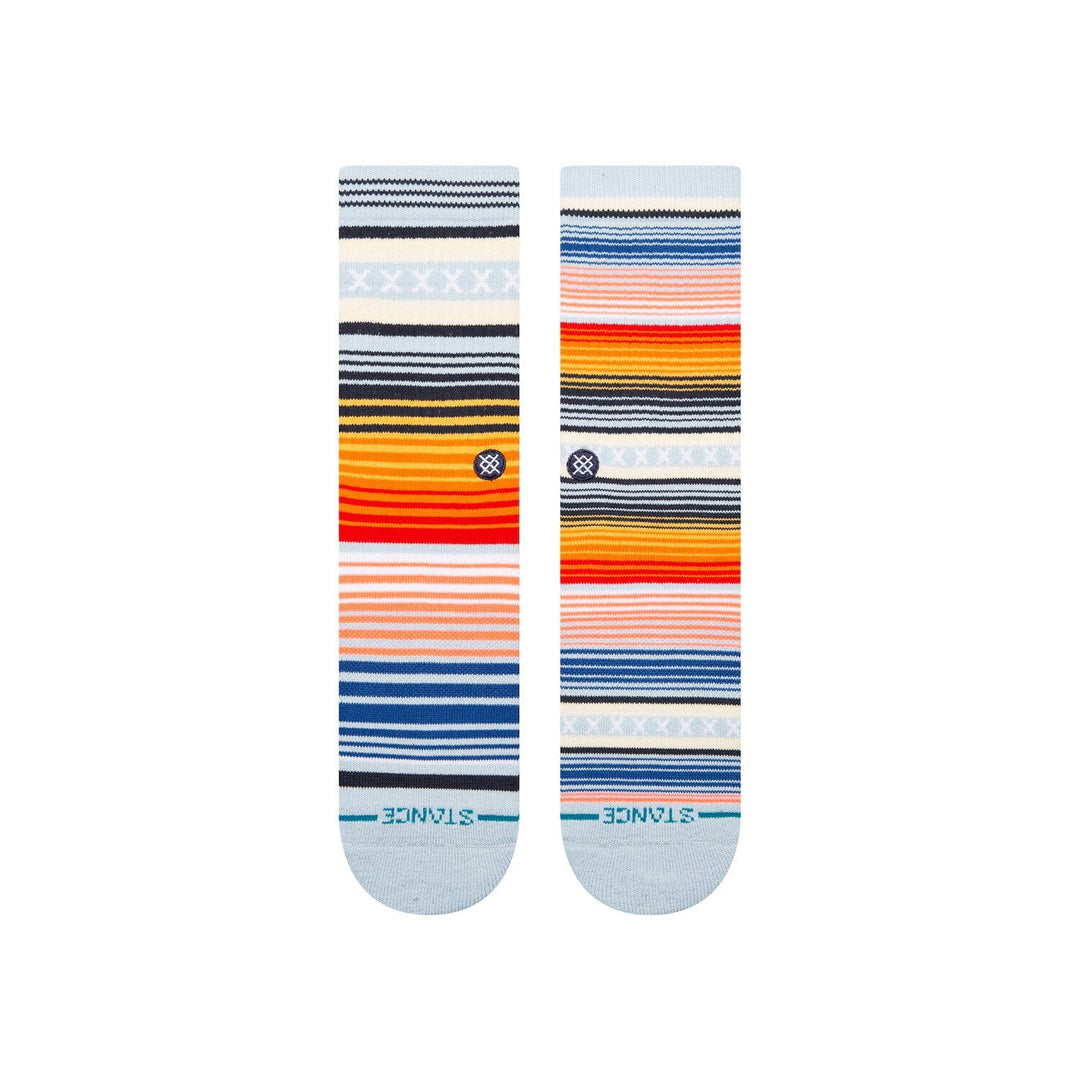Curren St Ice Blue Crew Socks | Women&