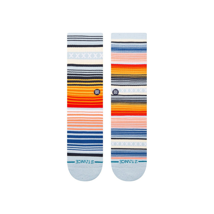Curren St Ice Blue Crew Socks | Women&